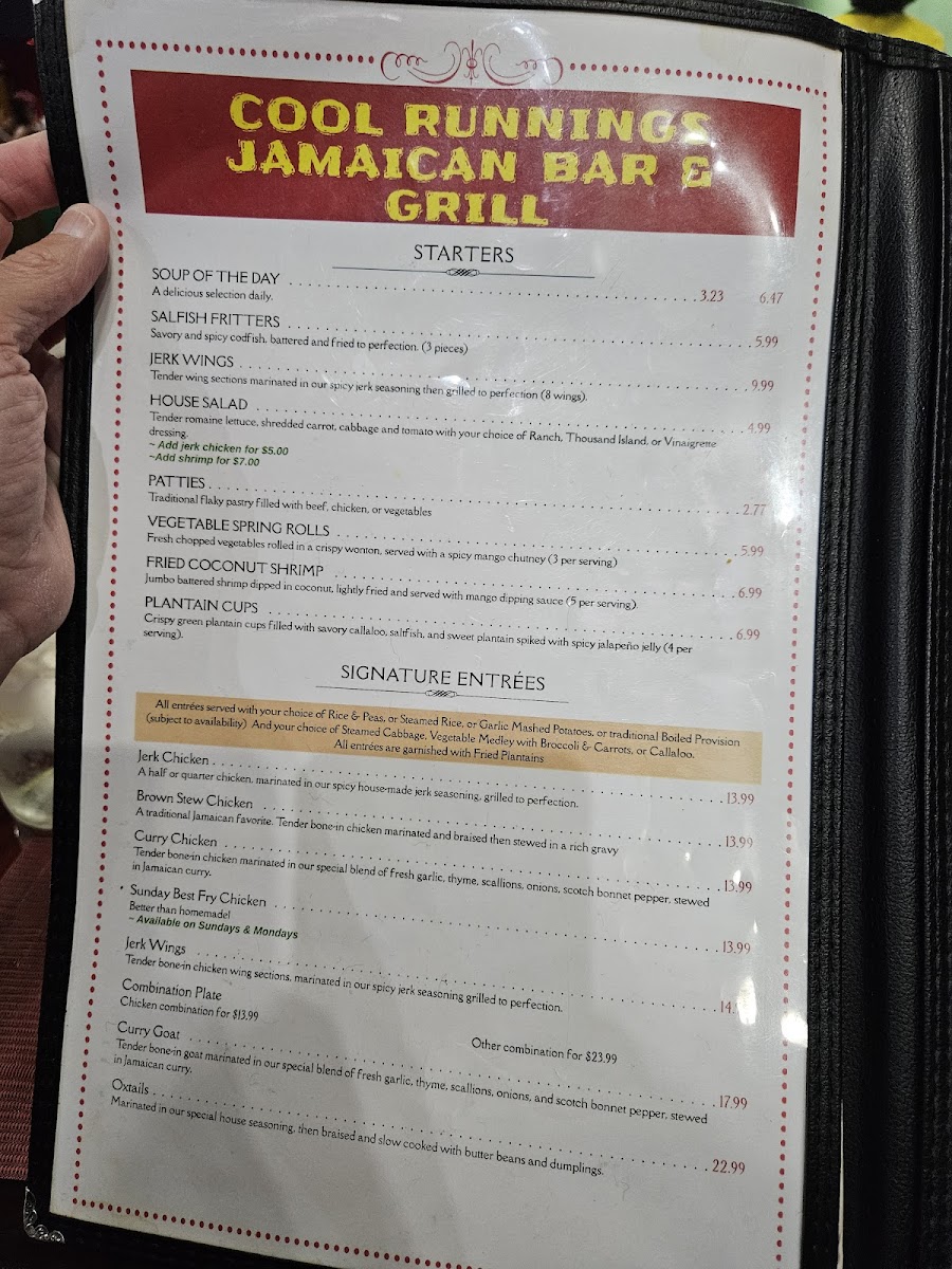 Cool Runnings Jamaican Grill Menu - Image 4